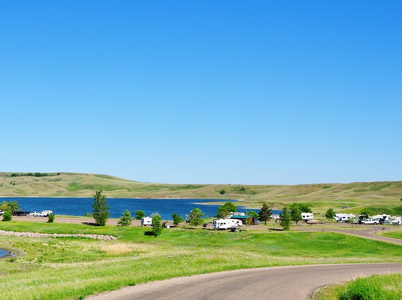 Swan Creek Recreation Area, South Dakota, USA